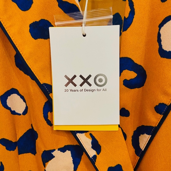 N5-NEW WITH TAGS 3.1 Phillip Lim Orange Oversized Leopard Print Blazer - Picture 7 of 10